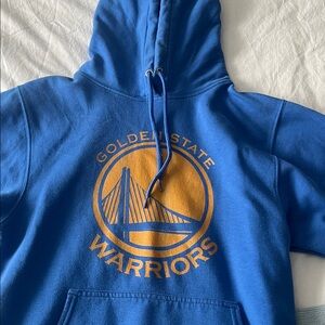Fanatics Blue and Gold Warriors Hoodie